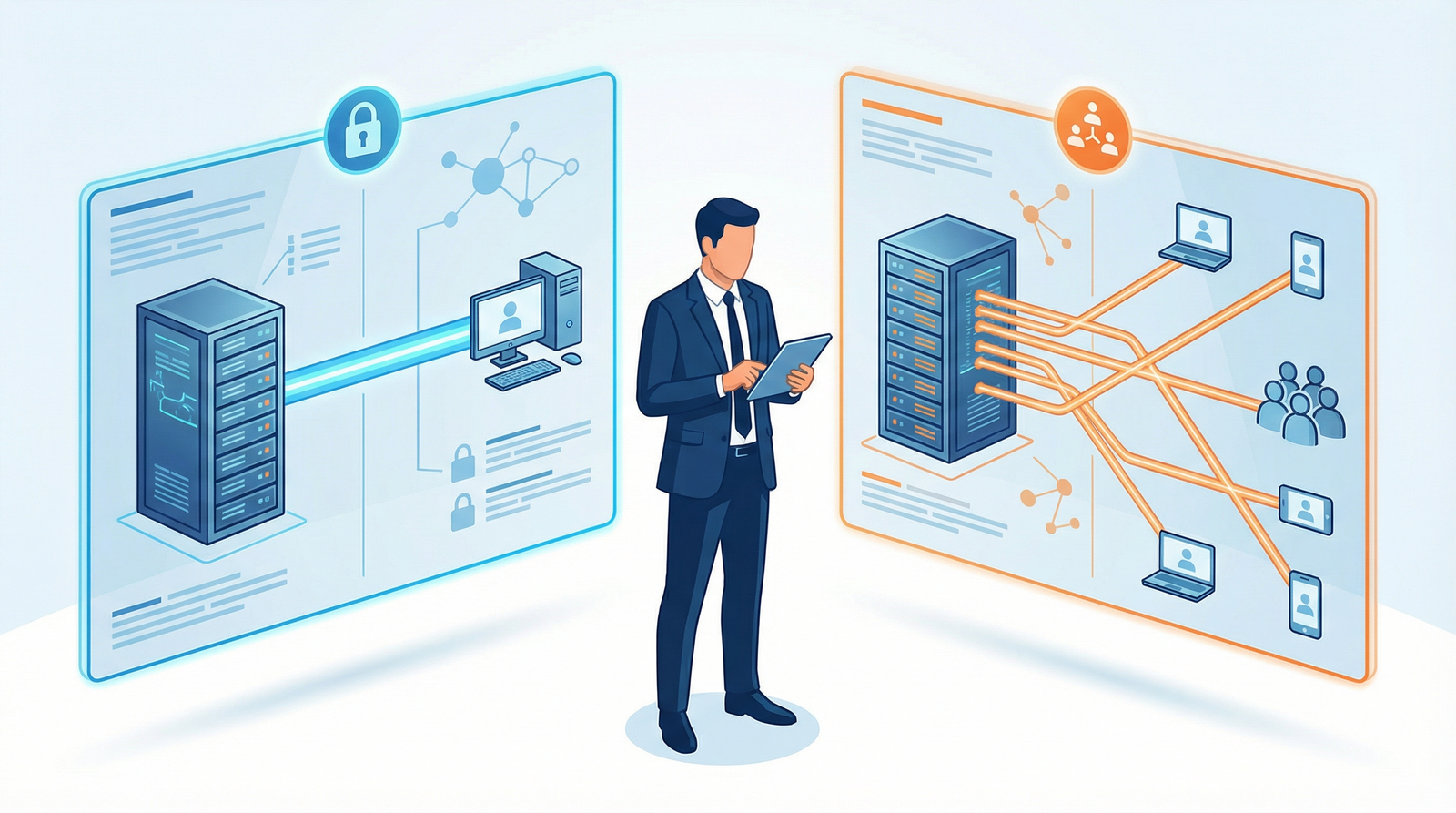 Fibra dedicada vs fibra compartida: diferencias reales, ventajas y cuál elegir