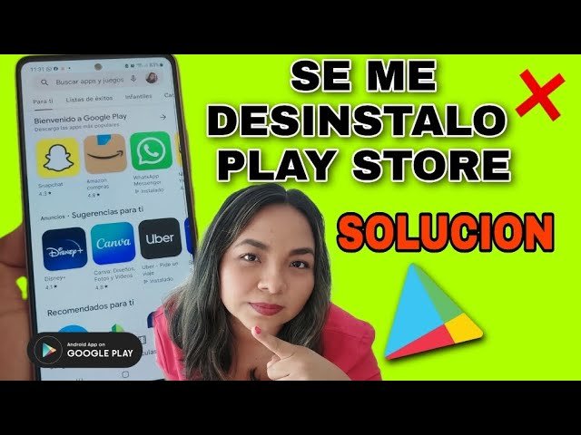 Cómo descargar o reinstalar la Play Store en Android